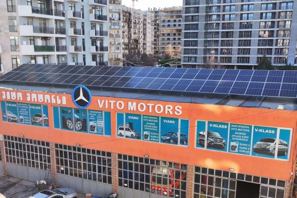 Solar Station for Vito Motors