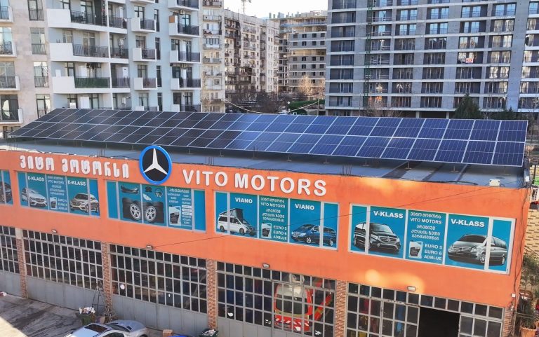 Solar Station for Vito Motors