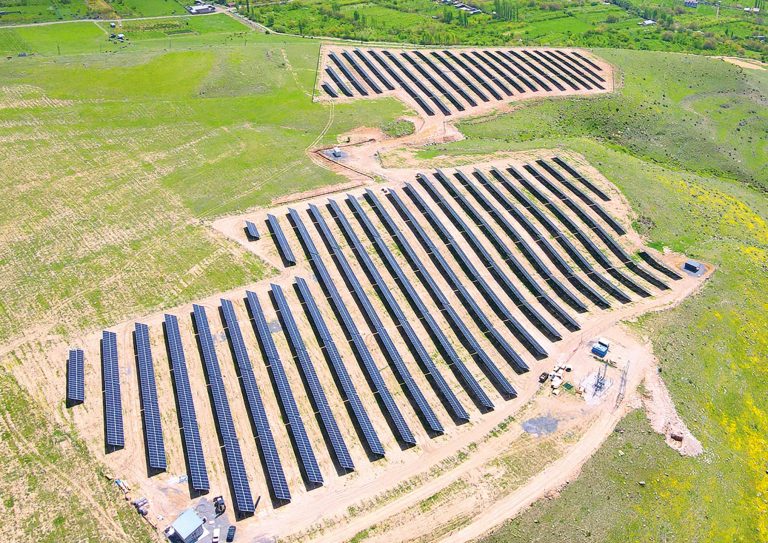 ინდუსტრიული მზის ელექტროსადგური საქართველოში EcoVille Holding–ის მიერ აშენებული EPC მოდელით — 5.5 MWp სიმძლავრე და Tier-1 სოლარული პანელები